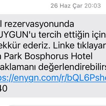 Enuygun.com Otel Tarafından Düştüğümüz Mağdur Durum
