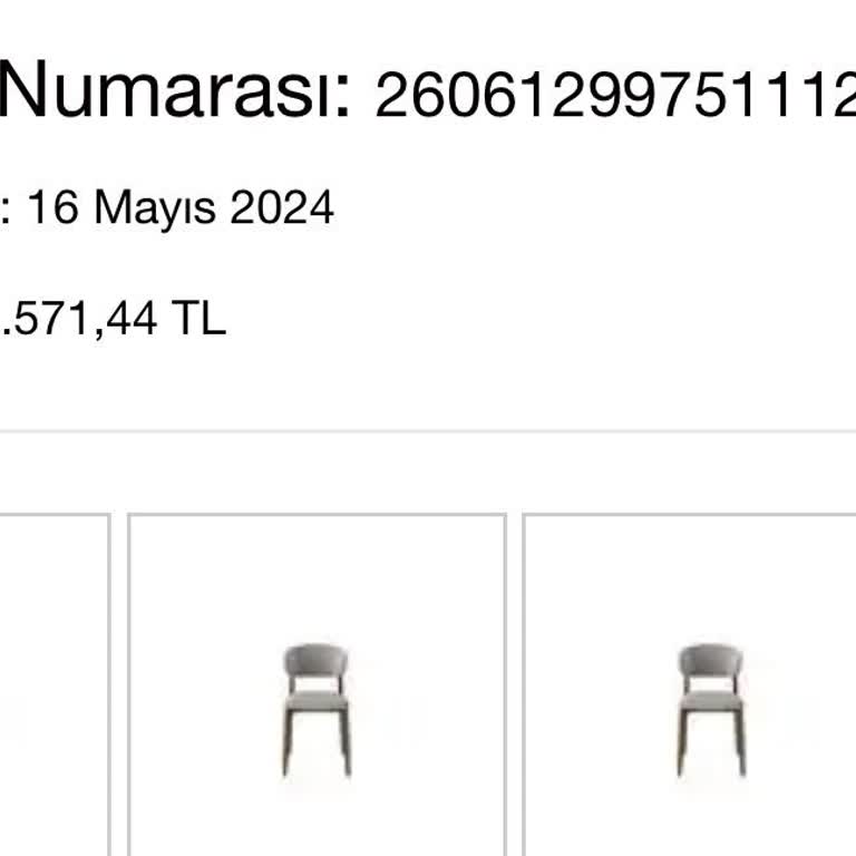 Kelebek Mobilya Online Teslim Edilemeyen Masa Ve Sandalye Mağduriyeti!