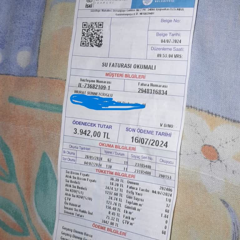 İSKİ Yüksek Gelen Fatura İtiraz