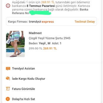 Trendyol Yanlış Ürün Geldi Fiyat Arttı Değişim Yok Çözüm Yok