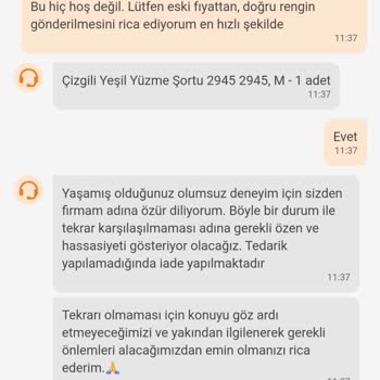 Trendyol Yanlış Ürün Geldi Fiyat Arttı Değişim Yok Çözüm Yok