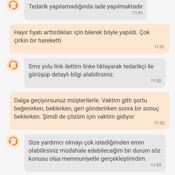 Trendyol Yanlış Ürün Geldi Fiyat Arttı Değişim Yok Çözüm Yok