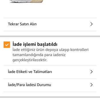 Amazon Uygulaması İade Edilen Ürünlerin Geri Ödemesini Yapmıyor.