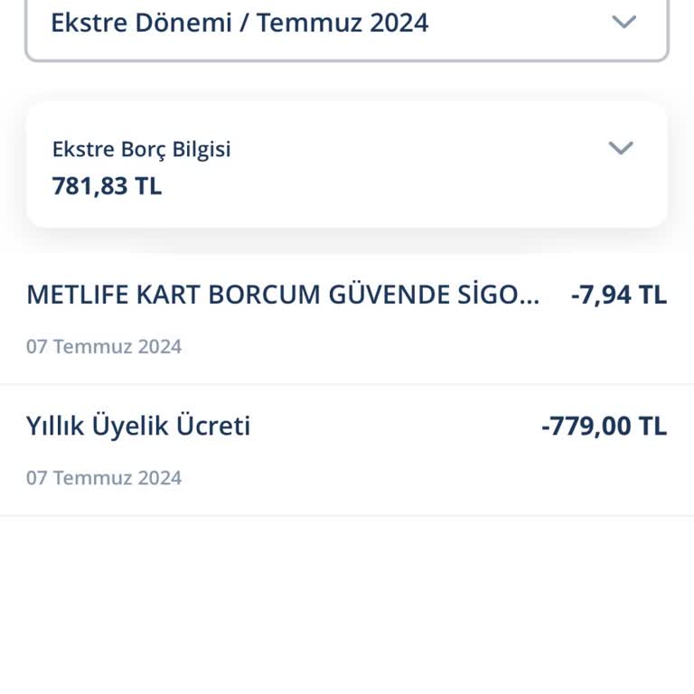Denizbank Bilgim Dışında Yıllık Kart Ücreti Aldı