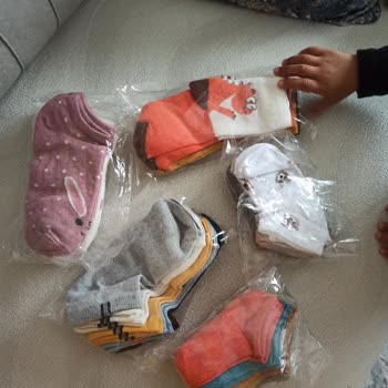 Trendyol Socken Bestellung falsche Muster und Größen, unvollständige Lieferung