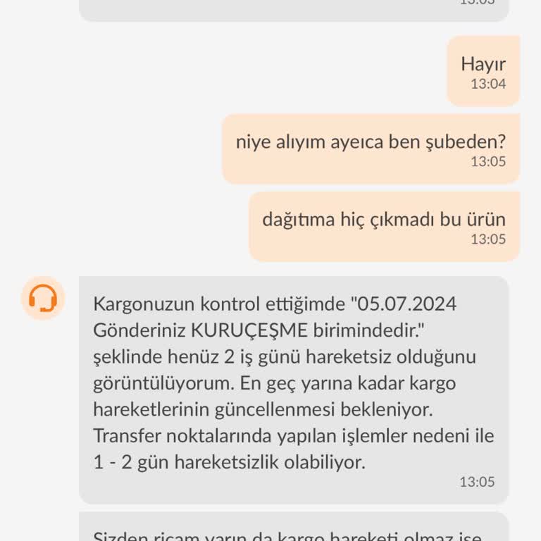 MNG Kargo İzmit Kuruçeşme Şubesi Kargomu Teslim Etmiyor