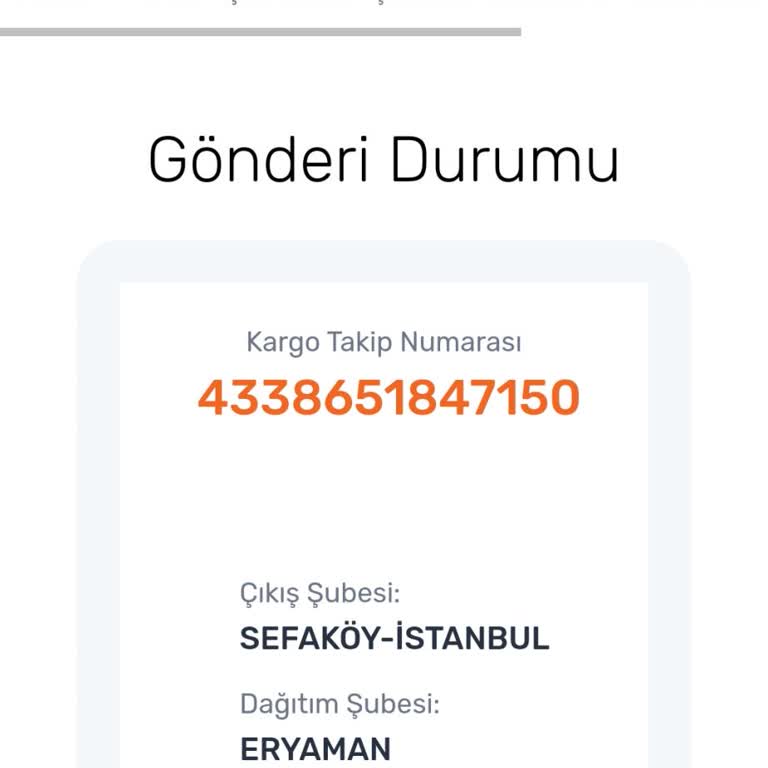 Eryaman Aras Kargo Şubesi İle Yaşanan Sorunlar