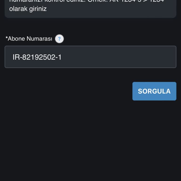 İSKİ Abonelik İşlemleri Hatası