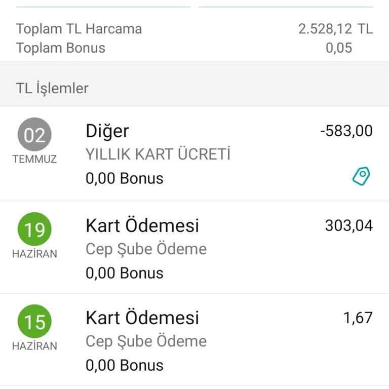 Garanti Bankası Kart Ekstre Ödemesi