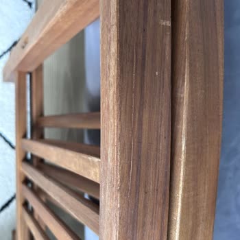 Bauhaus'tan Alınan Sunfun Diana Ahşap Bahçe Oturma Grubu Pişmanlığı