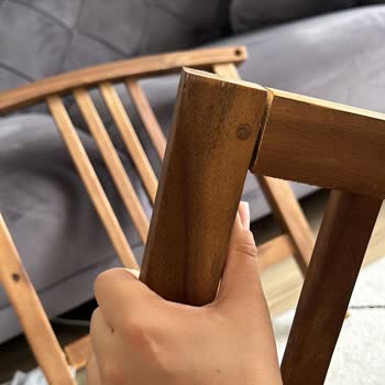 Bauhaus'tan Alınan Sunfun Diana Ahşap Bahçe Oturma Grubu Pişmanlığı