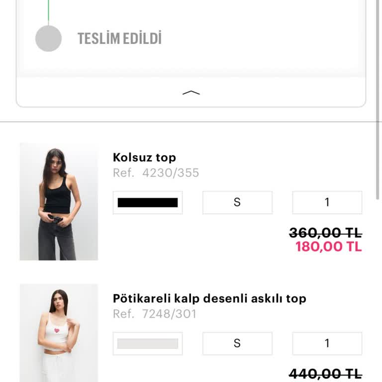 Pull and Bear Eksik Ürün Gönderimi