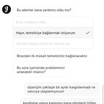 Gardrops Müşteri Hizmetleri Mağduriyeti