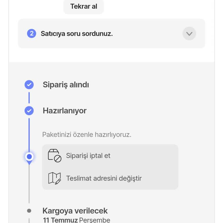 Hepsiburada Siparişlerimin İptalini İstiyorum