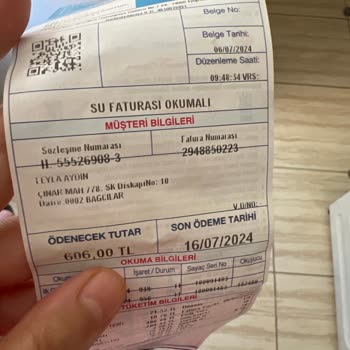 İBB - İstanbul Büyükşehir Belediyesi Su Faturası Şikayet