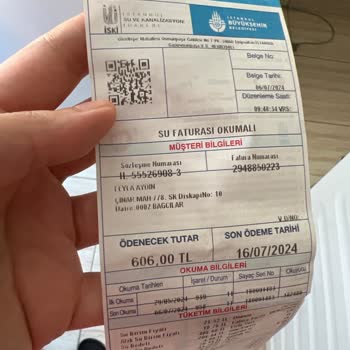 İBB - İstanbul Büyükşehir Belediyesi Su Faturası Şikayet