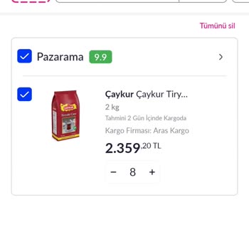 Pazarama Mağdur Ediyor. Kendi Sattığı Ürünü İptal Ediyor.