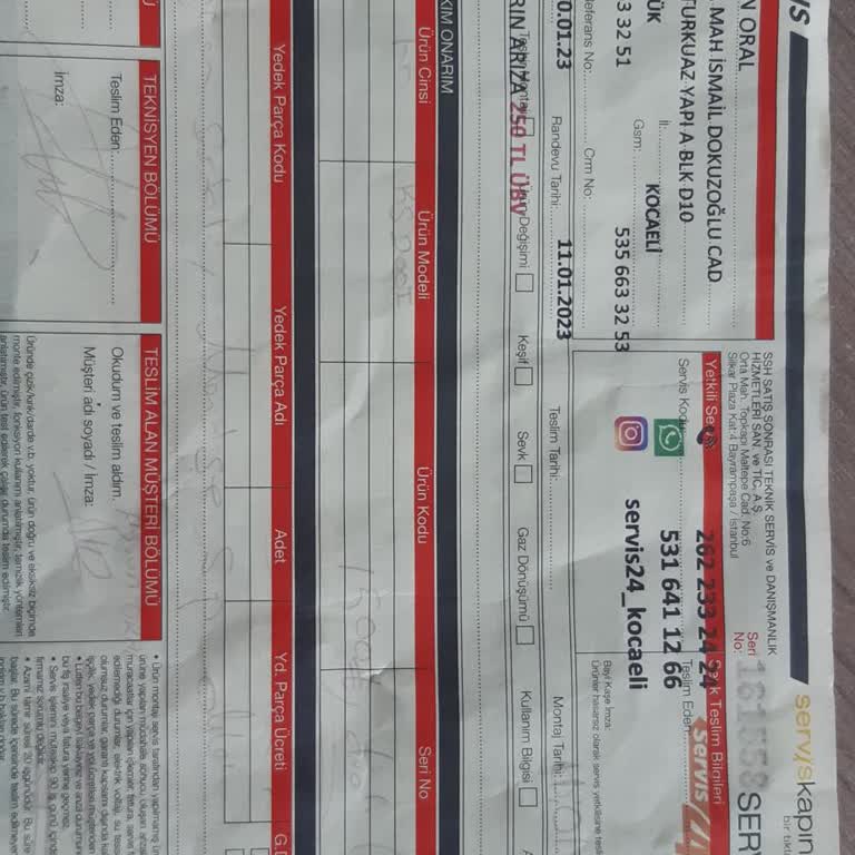 Silverline İşçilik Çok Kötü Bir Yetkili Servis