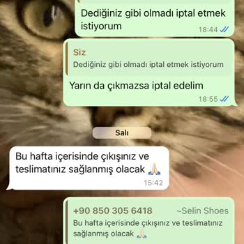 Selin Shoes 1 Aydır Kargoya Vermiyor Siparişleri