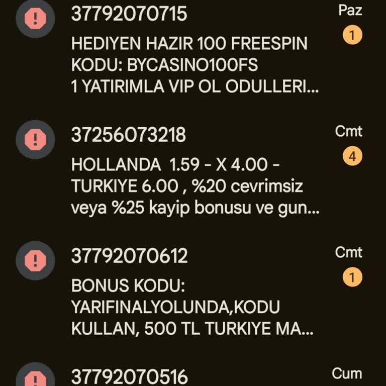 By Casino Üye Olmadığım Halde Sürekli Mesaj Atıyor
