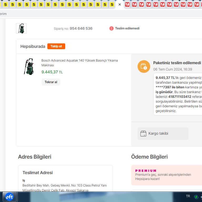 hepsiJET Hepsiburada Ve Hepsijet Kargo Teslimat Sorunu...