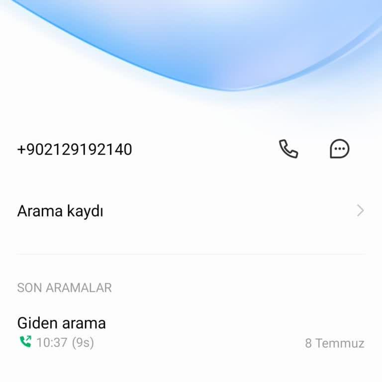 0212 919 21 40 Tarafından Arandım Dikkat Etmekte Fayda Var