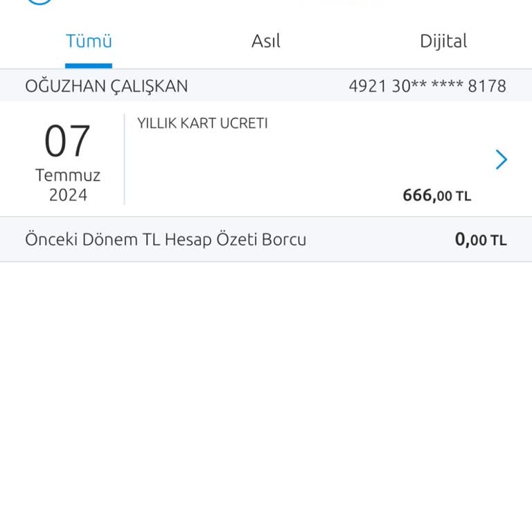 Yapı Kredi Bankası Haksız Kesilen Kredi Kart Aidatı