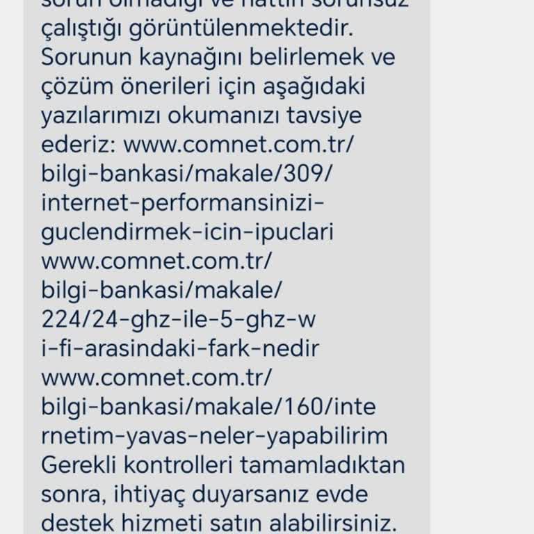 Comnet Pişmanlıktır! Neden Mi? Detayı Okuyunuz.