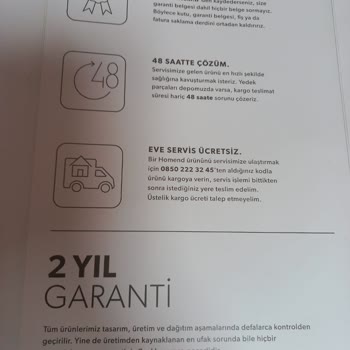 Homend Garantisi= Büyük Bir Hayal Kırıklığı!