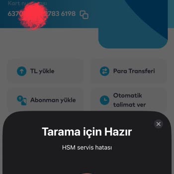 Verilen AKBİL Çalışmıyor