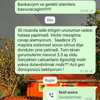 Caddstore Cadde Stor Para İadesi Yapmıyor