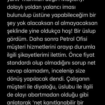 Petrol Ofisi Çeşme'de AdBlue (lahmacun) Fiyatı Ve Sonrası