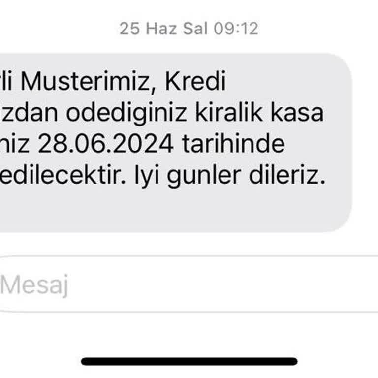 Yapı Kredi / Kiralık Kasa Hizmeti