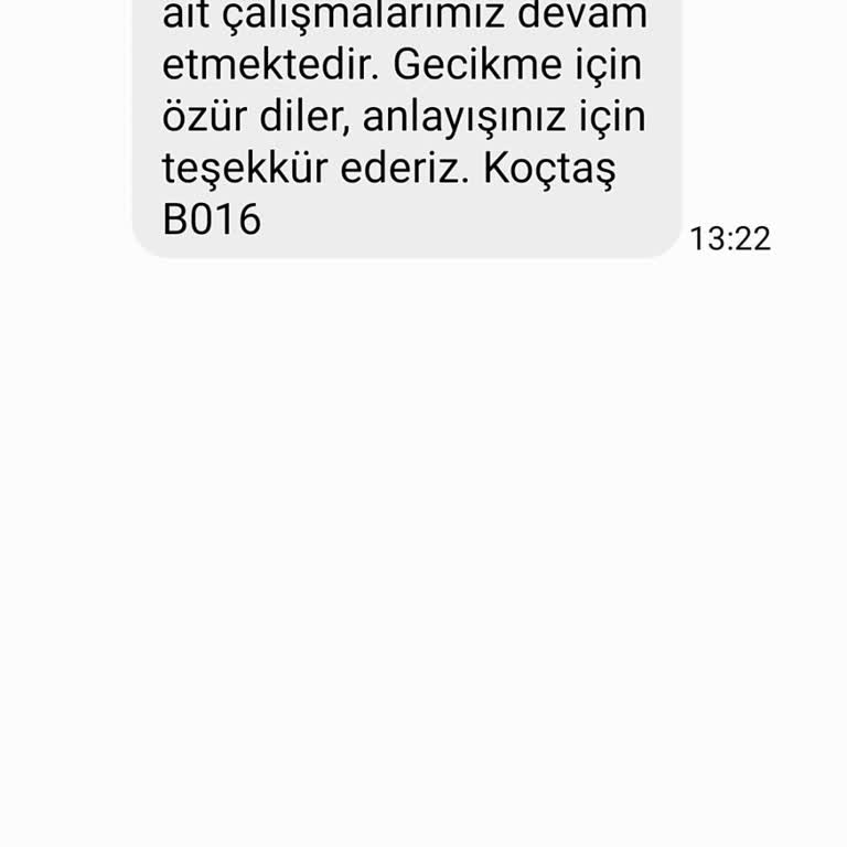 Koçtaş'ın 1 Aydır Montaj İade Bedeli 1600 TL Ödememesi