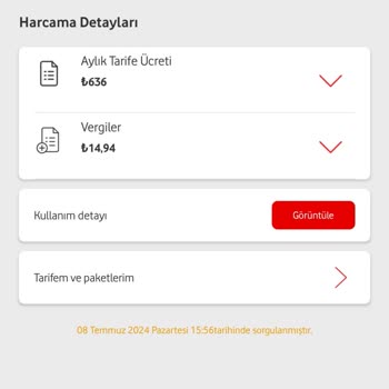 Vodafone İlgisizlik Yalan Ve Yüksek Fatura