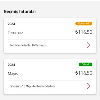 Vodafone İlgisizlik Yalan Ve Yüksek Fatura