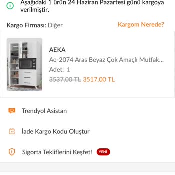 Evdemo Lojistik Kargo Teslim Etmiyor
