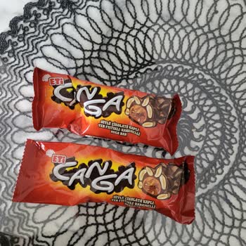 Eti Canga Sutlu Çikolata Yer Fıstıklı Karamelli Nuga Bar