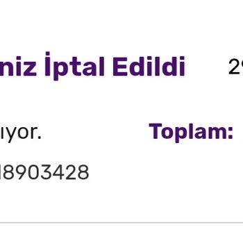 Gratis Ürün İptal Olunca Mağdur Oldum