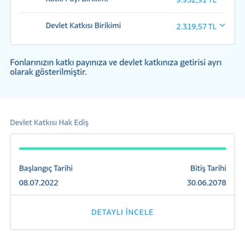 Katılım Emeklilik Hakkım Olan Paramı Vermiyor