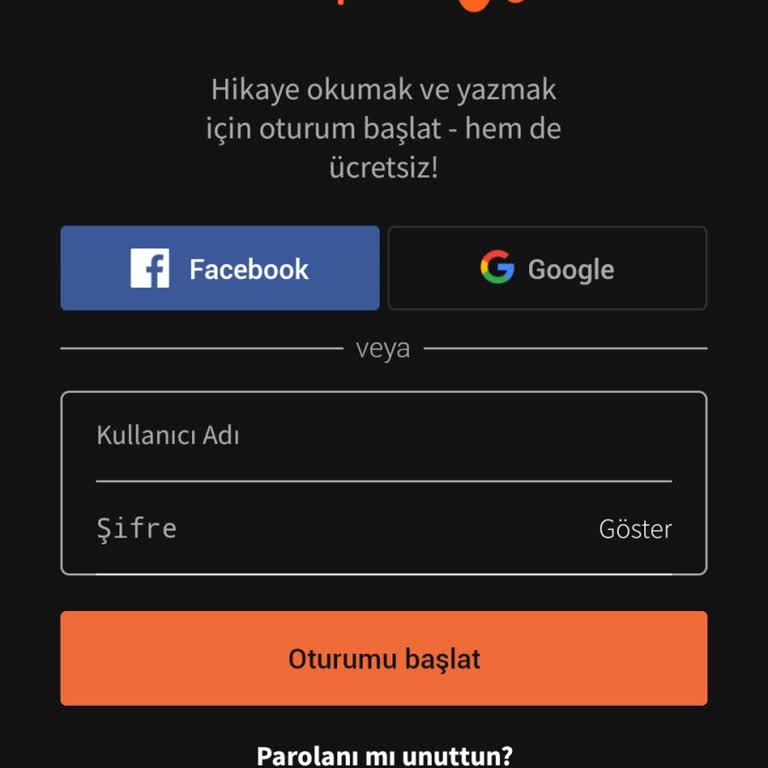 Wattpad Oturum Sorunu (Giremiyorum)