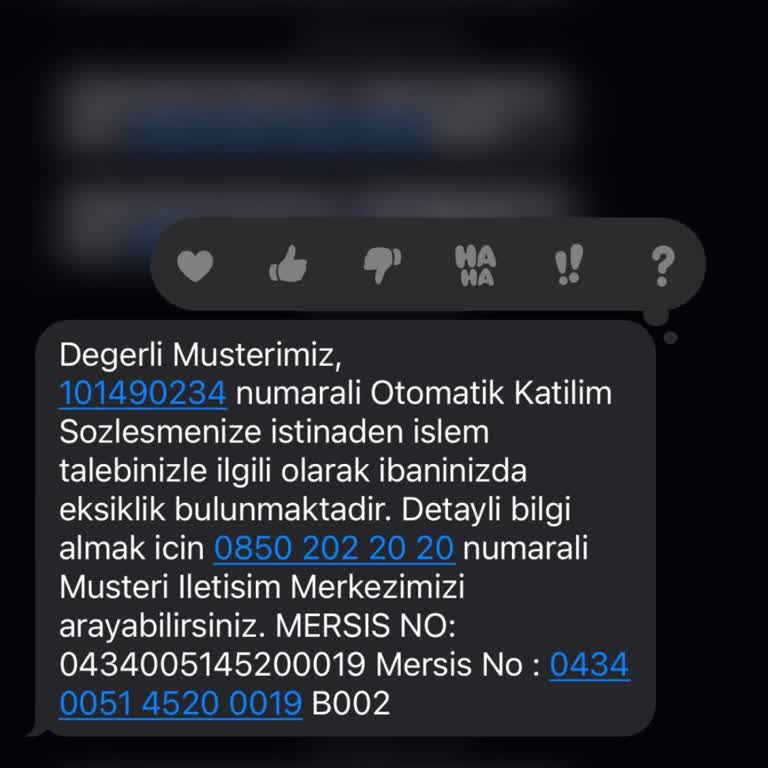 Türkiye Sigorta Otomatik BES İptali