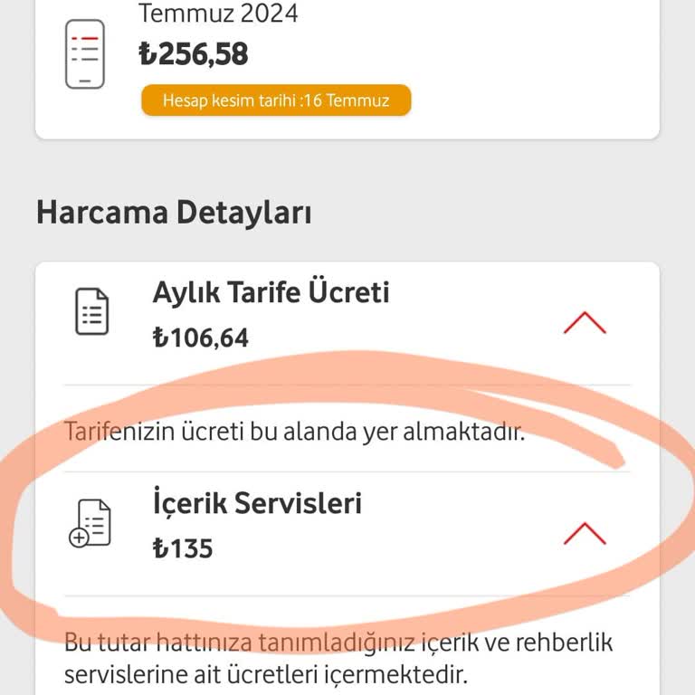 Vodafone İstem Dışı Üyelik Ve Haksız Ücret Talebi