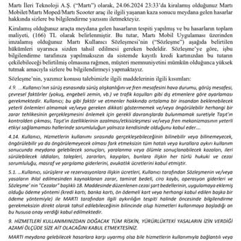 Martı Benden Yalan Yere 166 Liralık Hasar Uydurup 10000 Lira