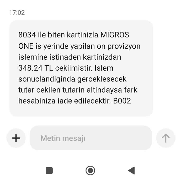 Migros Kartımdan Fazla Para Çekti