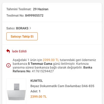 Aras Kargo Nun GÖKÇEADA'YA Kargomun Teslim Etmemesi