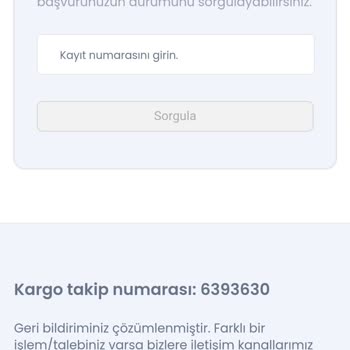 Aras Kargo Nun GÖKÇEADA'YA Kargomun Teslim Etmemesi