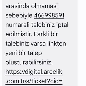 Arçelik Arızalı Sıfır Motor Gönderimi, Sorumsuzluk, Sahte Ürün Şüphesi