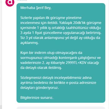 Düğün.com Cayma Bedeli - 10.000 ₺ + KDV 2 Haftalık Üyeyim.