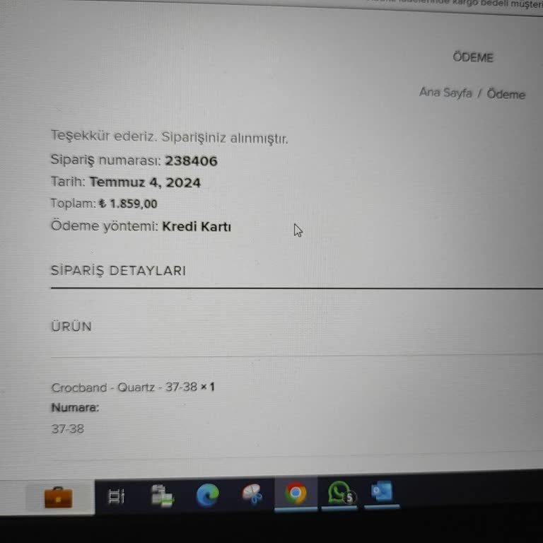 Crocs Terlik & Ayakkabı Crocs Dan Ürün Alıp Mağduriyet Yaşamak